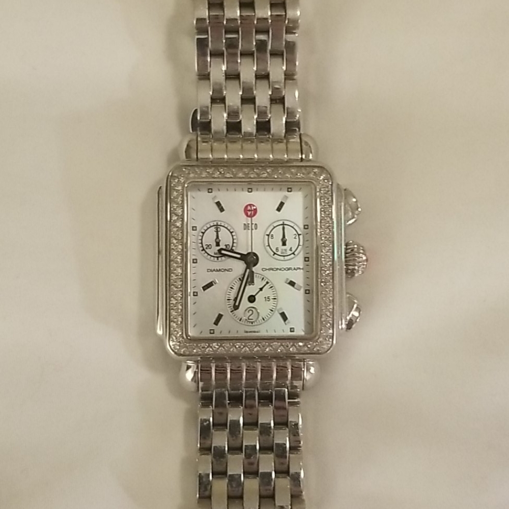 Michele Deco Diamond Watch-NO BOX